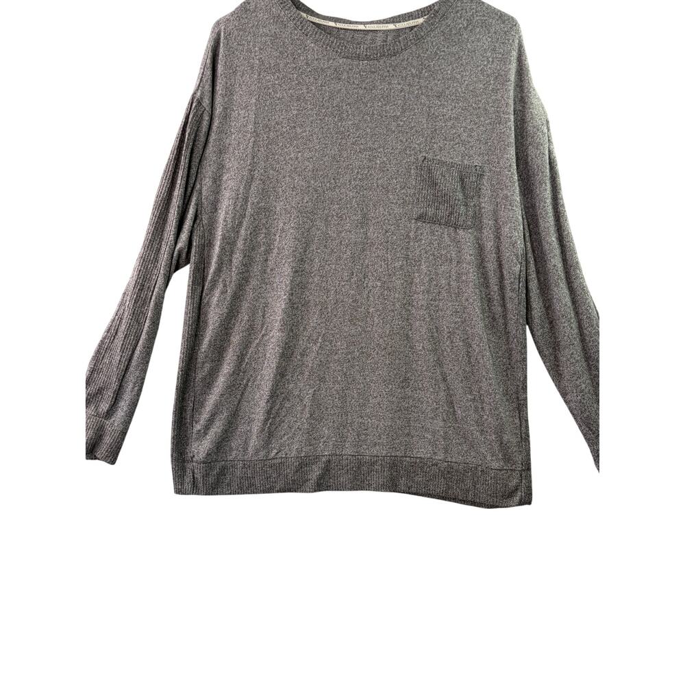 Koolaburra by UGG Cozy Gray Long Sleeve Knit Top – Size M - Picture 3 of 8